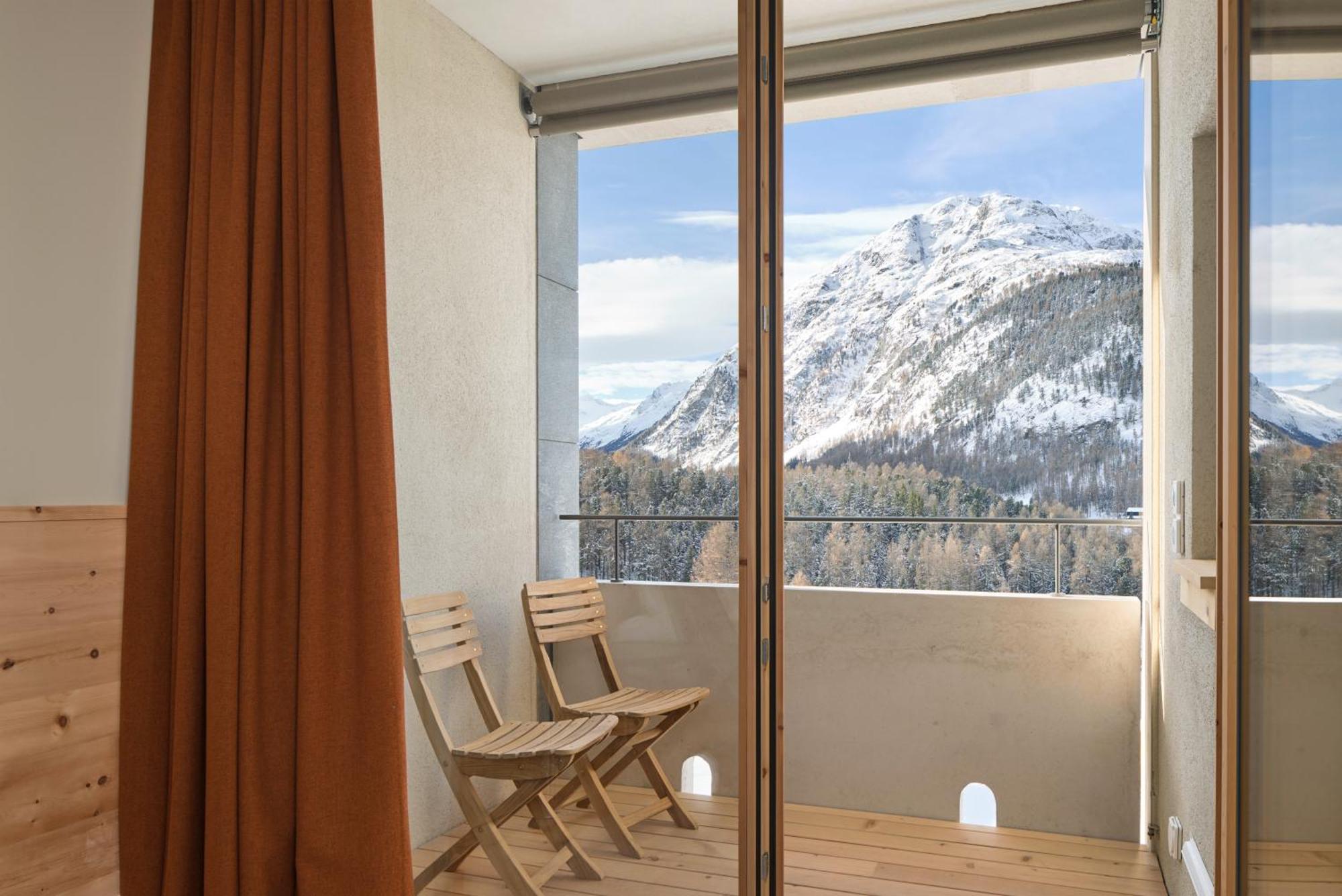 Hotel Maistra 160 Pontresina Exterior foto
