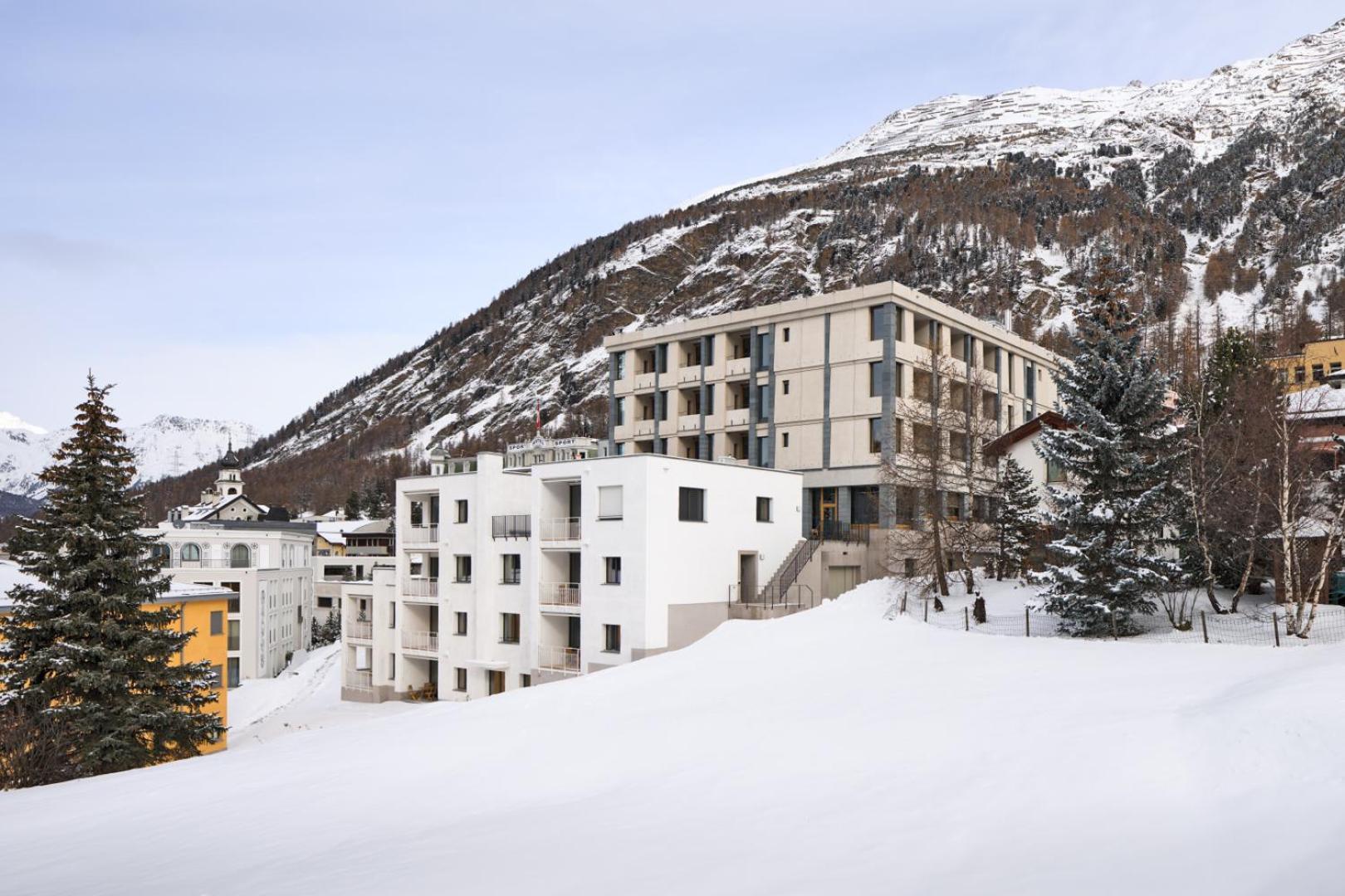 Hotel Maistra 160 Pontresina Exterior foto