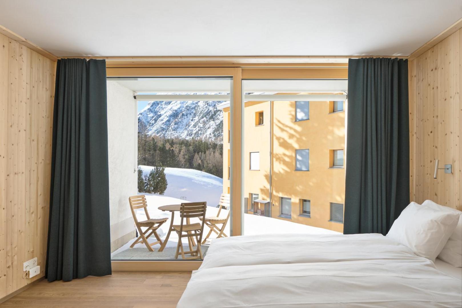 Hotel Maistra 160 Pontresina Habitación foto